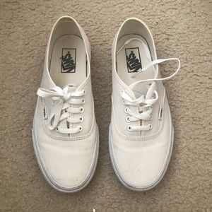 Men White Vans